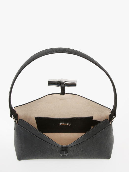 Longchamp Roseau Schoudertas Zwart